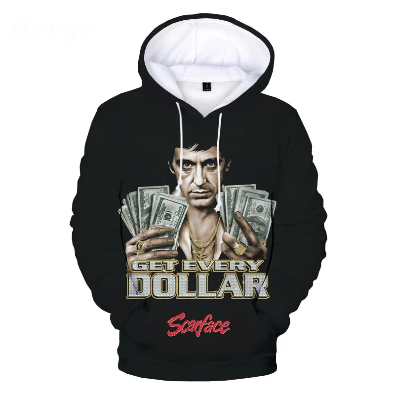 sweat capuche scarface