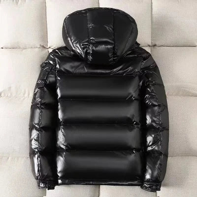 2024 Nouvelle Doudoune Jeunesse Lâche Court Vêtements à capuche Style coréen Tendance Beau Bright Face Down Jacket