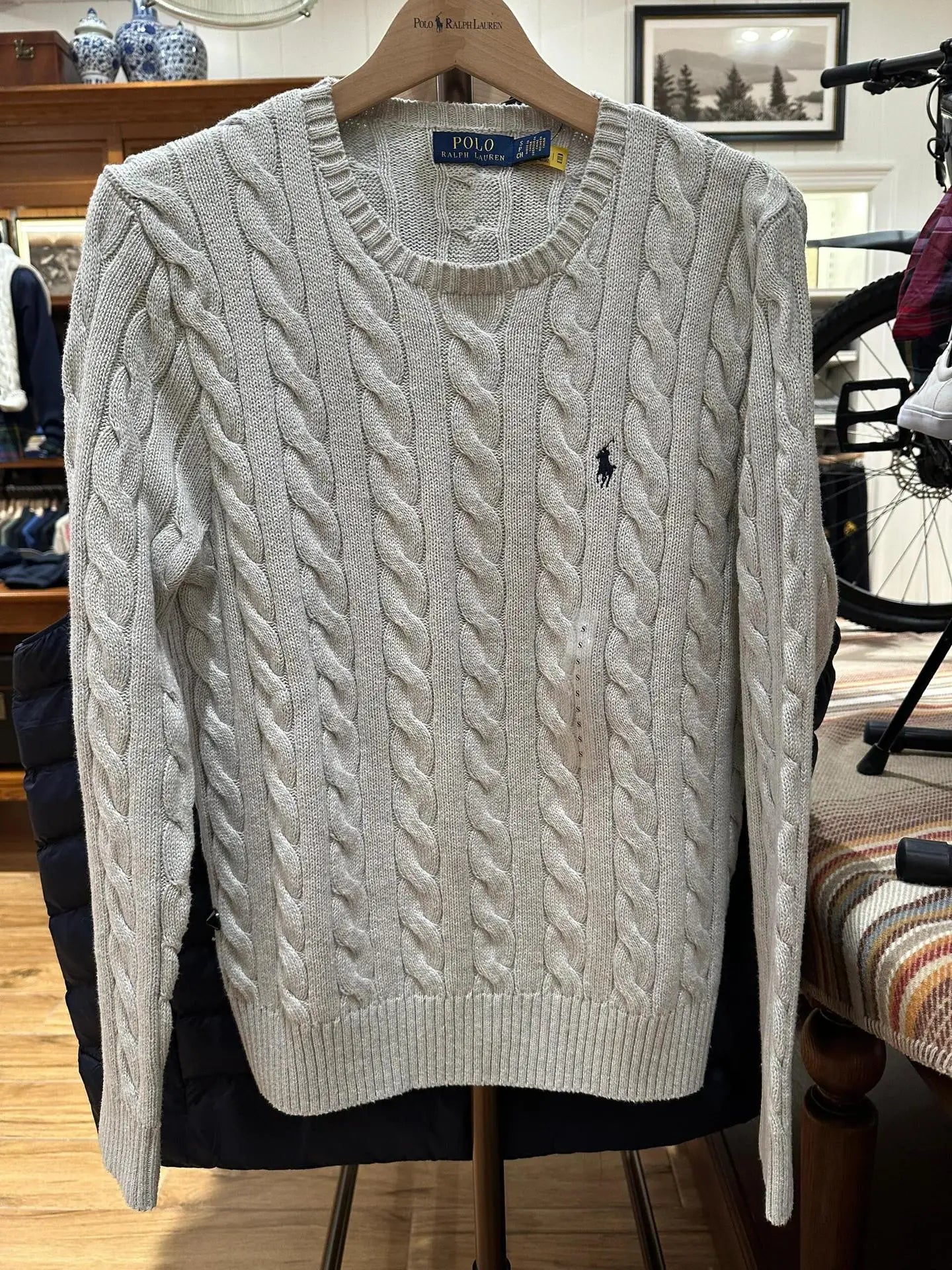 Pull en cachemire à col rond pour hommes et femmes, pull en tricot POLO, pull Ralph Dark, marque de luxe, classique, hiver