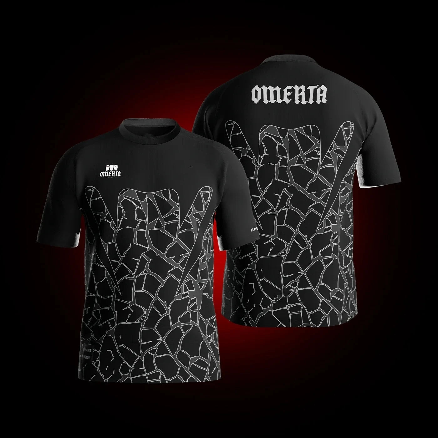 OMERTA-Maillot de boxe imprimé 3D pour homme, maillot respirant, vêtements de sport en plein air, col rond, manches courtes, t-shirt pour enfant, GérSummer