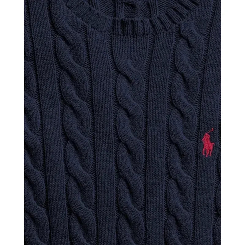 Pull en cachemire à col rond pour hommes et femmes, pull en tricot POLO, pull Ralph Dark, marque de luxe, classique, hiver